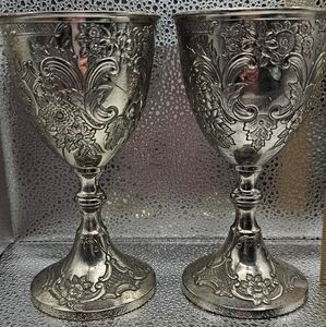 Beautiful vintage goblets